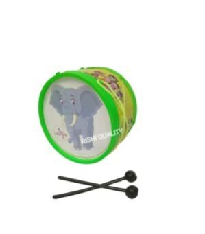 ZOKCY® ( Pack of 1 Pcs ) Musical Drum toy for kids/Musical Drum toy for Kids with Strap/Musical Drum Plastic Toy for Kids/Musical Instrument toy for kids/Playing indoot and outdoor toy for kids