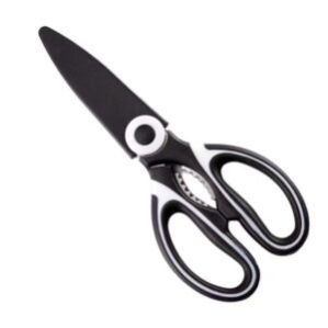 Scissor Cutter Multipurpose Home, Kitchen, Household,Office Bottle Opener and Garden Scissor Heavy Duty (BLACK)