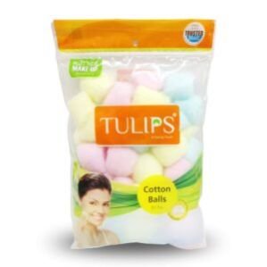 Multicolor Cotton Balls (50 Pieces) – Pack Of 1