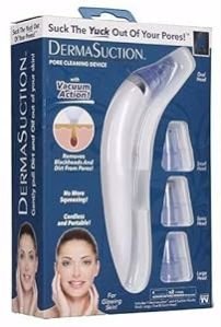 CoralTribe 4 in 1 Multi-function Blackhead Remover Tools | Electric Derma suction Machine|Acne Pimple Pore Cleaner Vacuum tool-Device for Nose & Skin Care (Derma_Suction_Blackhead Remover-1)