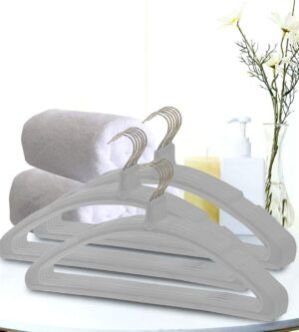 Hanger Set for Wardrobe, (Grey)