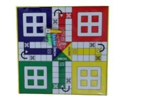 MFH Classic Strategy Game Little Chess with Ludo 2 in 1 for Young Businessman (Multicolour) for All Ages