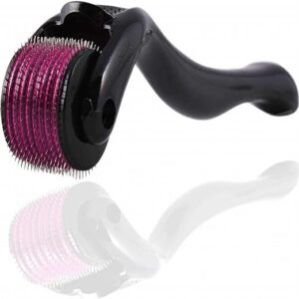 Derma Roller 540 Titanium Alloy Needles Roller, Purple, 1.0mm