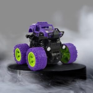 Mini Monster Trucks Friction Powered Cars for Kids Big Rubber Tires Baby Boys Super Cars Blaze Truck for Kids Gifts Toys (assorted, Pack of: 1)