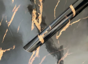 Black and Gold Marble Wallpaper Restaurant Fashion Line Simplicity Bedroom Decoration Mural Living Room Large TV Background Wall Paintings. (2meter*60cm, Black Gold)