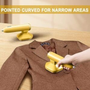 Professional Micro Iron for Clothes, 33W Portable Travel Steamer Ironing Machine, 30S Fast Heat Mini Garment Steamer, Non-Stick Ceramic Soleplate, Heat Press Clothing Iron Machine for Home