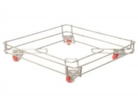 Stainless Steel Oil Container Multi Purpose Trolley | Oil Can Moving Stand.