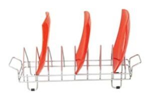 Stainless Steel Kitchen Rack Plate Kitchen Rack (Steel)