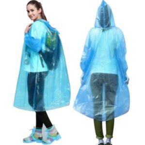 Raincoat Poncho with Hood Raingear for Outdoor Activities and Travel Rainsuit Rain Protection Barsaati Water Resistant Reusable Rainwear for Men Women