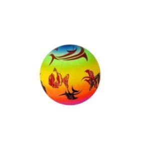 Trendyaddy Volley Ball for Kids-Outdoor Game Playing Ball- Very Light and Rubber Made- Perfect for Children Multicolor (VOLY-7)