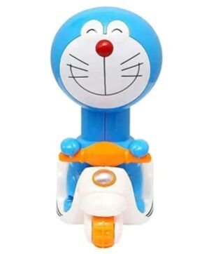 Doraemon Toys for Kids, Doraemon Pressure Friction Toddler Scooter Toy, Push and Go Doraemon Scooter Toy for Kids – Multicolor