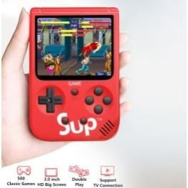 Star Best SUP 400 in 1 Retro Game Box Multi-Game Console Handheld Classical Game PAD Box Can Play On TV, 400 Games Tank, Bomber Man, Aladdin