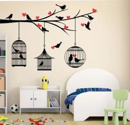 Alluring PVC Wall Sticker