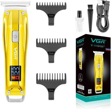 VGR V-956 Hair Trimmer For Men, Gold