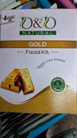 Woman Fashion Blue Lady Gold Facial Kit Nourishes and Revitalizes for Luminous and Radiant Complexion for Deep Cleaning Impurities for the Epidermal Skin Layer