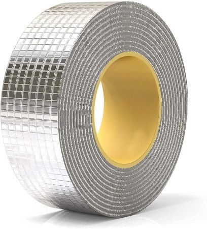 Aluminium Foil Tape Medium aluminium tape (Manual)  (Set of 1, Silver)